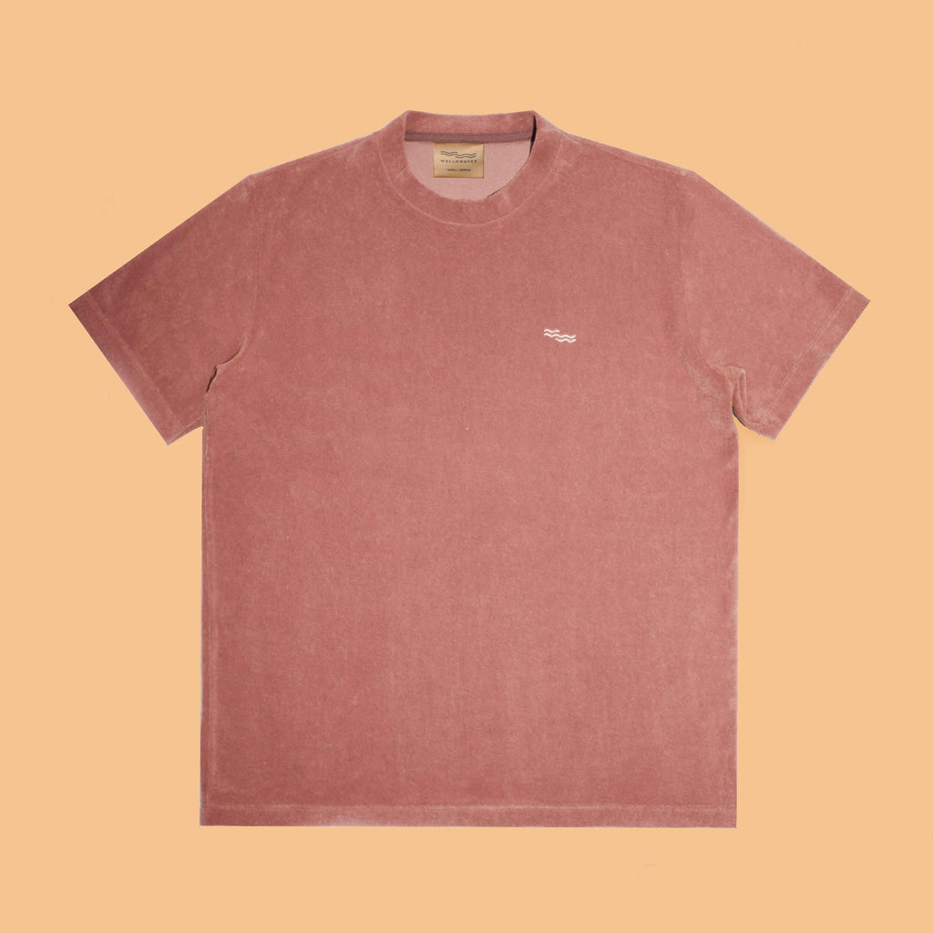 DUSTY ROSE TERRY T-SHIRT
